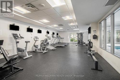 2706 - 195 Besserer Street, Ottawa, ON - Indoor Photo Showing Gym Room