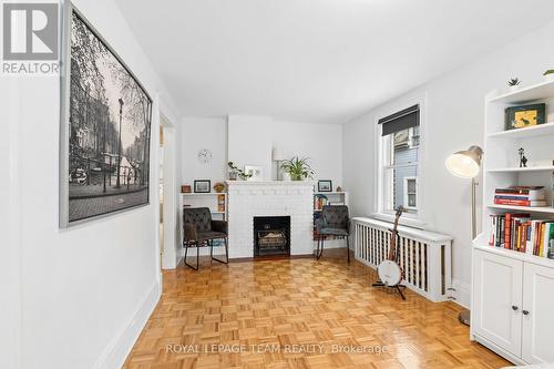 160 Crichton Street, Ottawa, ON - Indoor With Fireplace