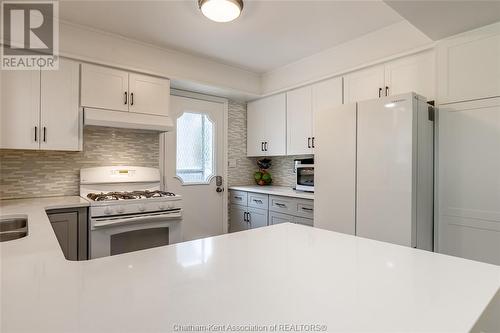 97 Partridge Crescent, Chatham, ON - Indoor Photo Showing Kitchen With Double Sink