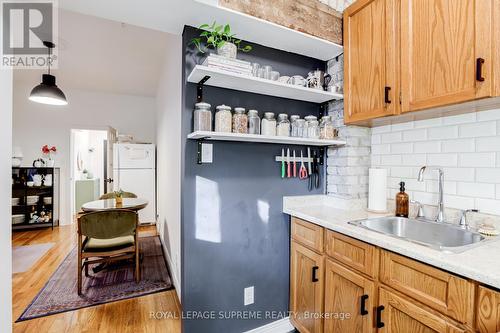 Main - 449 Annette Street, Toronto, ON - Indoor Photo Showing Kitchen