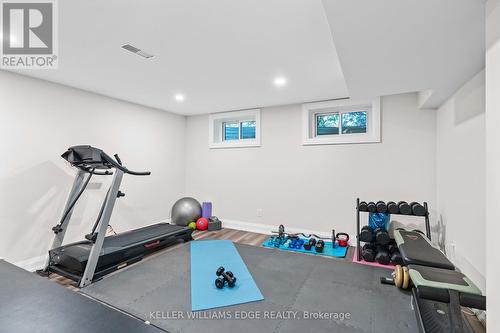 2182 Clarendon Park Drive, Burlington, ON - Indoor Photo Showing Gym Room