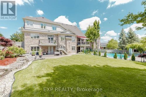 4 Champion Court, Brampton, ON - Outdoor With In Ground Pool