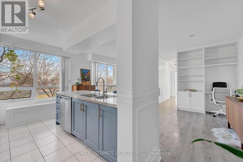 201 - 1910 Lake Shore Boulevard W, Toronto, ON - Indoor Photo Showing Kitchen With Double Sink