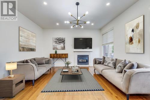 2183 Pheasant Lane, Oakville, ON - Indoor Photo Showing Living Room With Fireplace