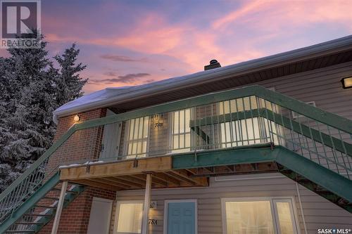 78B Nollet Avenue, Regina, SK - Outdoor With Balcony