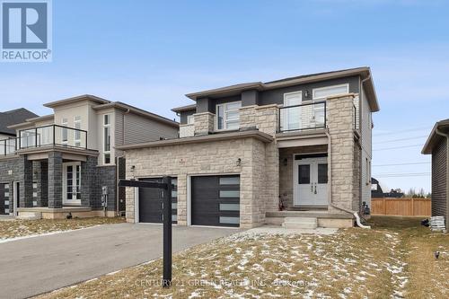 7884 Seabiscuite Drive, Niagara Falls, ON - Outdoor With Balcony With Facade