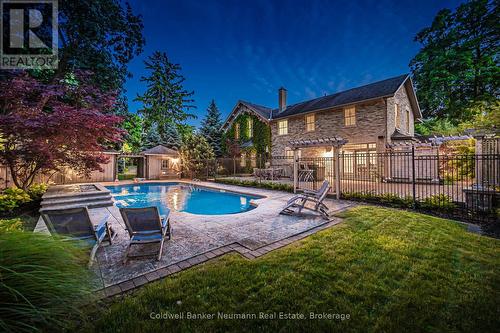 66 Grange Street, Guelph (Central East), ON - Outdoor With In Ground Pool With Backyard