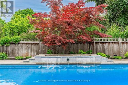 66 Grange Street, Guelph (Central East), ON - Outdoor With In Ground Pool With Backyard