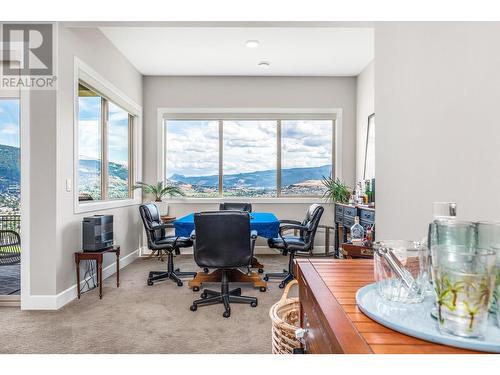 Lower Level games area - 3812 Terrapin Place, Vernon, BC - Indoor Photo Showing Office