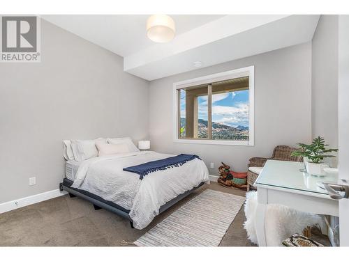 Lower level bedroom #2 - 3812 Terrapin Place, Vernon, BC - Indoor Photo Showing Bedroom