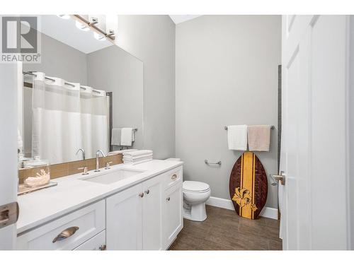 Lower level bathroom - 3812 Terrapin Place, Vernon, BC - Indoor Photo Showing Bathroom