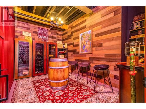 Wine Room in lower level off family room - 3812 Terrapin Place, Vernon, BC - Indoor Photo Showing Other Room