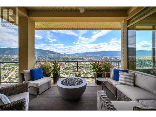 Patio off main level - 3812 Terrapin Place, Vernon, BC - 