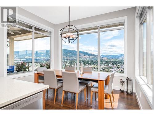 Dining Area view from island - 3812 Terrapin Place, Vernon, BC - Indoor Photo Showing Dining Room