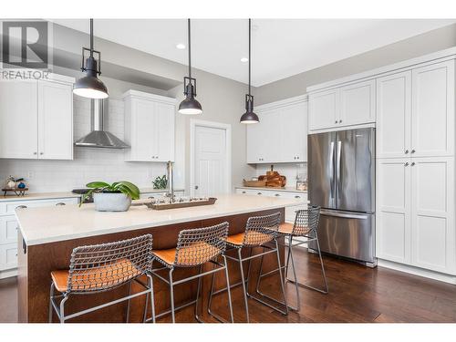 Entertainers dream Kitchen - 3812 Terrapin Place, Vernon, BC - Indoor Photo Showing Kitchen With Upgraded Kitchen