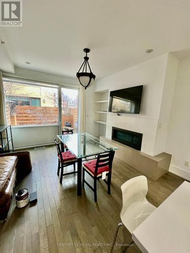 19 - 50 Havelock Street, Toronto, ON - Indoor Photo Showing Living Room With Fireplace