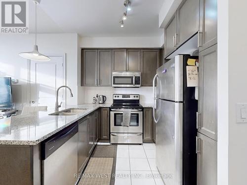 1716 - 9255 Jane Street, Vaughan, ON - Indoor Photo Showing Kitchen With Double Sink With Upgraded Kitchen