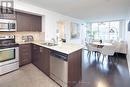 318 - 20 North Park Road, Vaughan, ON  - Indoor Photo Showing Kitchen With Stainless Steel Kitchen With Double Sink 