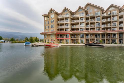 228-1088 Sunset Drive, Kelowna, BC - Outdoor With Body Of Water With Facade