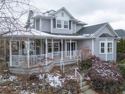 5375 Trillium Lane, Kelowna, BC - Outdoor With Deck Patio Veranda With Facade