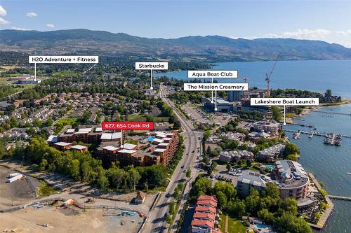 627-654 Cook Road, Kelowna, BC - Outdoor With Body Of Water With View