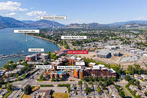 627-654 Cook Road, Kelowna, BC - Outdoor With Body Of Water With View