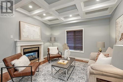 2385 Sequoia Way, Oakville, ON - Indoor Photo Showing Living Room With Fireplace