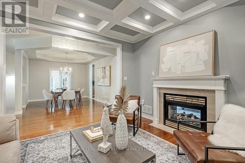 2385 Sequoia Way, Oakville, ON - Indoor Photo Showing Living Room With Fireplace