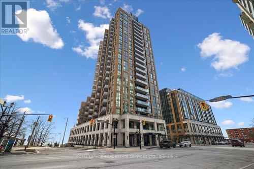 1201 - 2060 Lakeshore Road, Burlington, ON - Outdoor With Balcony With Facade