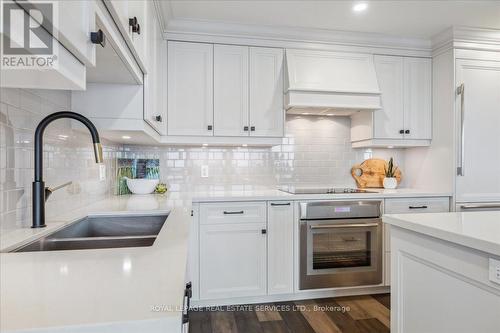 1201 - 2060 Lakeshore Road, Burlington, ON - Indoor Photo Showing Kitchen With Double Sink With Upgraded Kitchen