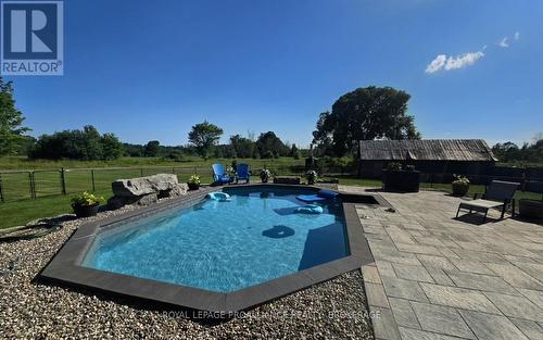 2555 County Road 38, Kingston (City North Of 401), ON - Outdoor With In Ground Pool With Backyard