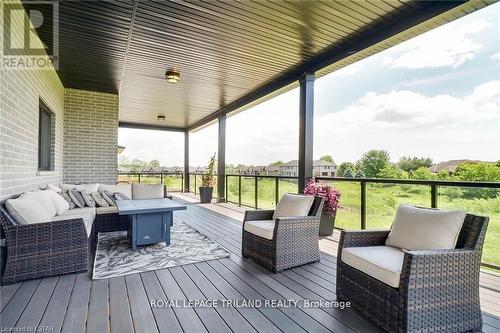 7353 Silver Creek Circle, London, ON - Outdoor With Deck Patio Veranda With Exterior