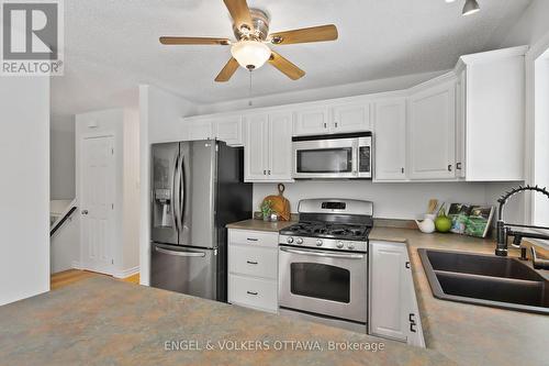 313 Davis Side Road, Beckwith, ON - Indoor Photo Showing Kitchen With Stainless Steel Kitchen With Double Sink