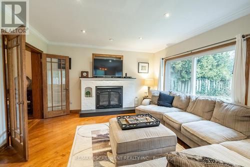 3210 Victoria Street, Oakville, ON - Indoor Photo Showing Living Room With Fireplace