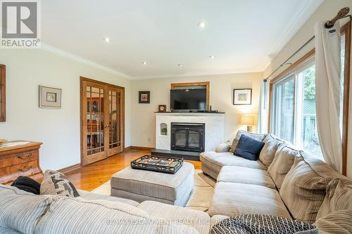 3210 Victoria Street, Oakville, ON - Indoor Photo Showing Living Room With Fireplace