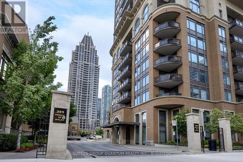 1911 - 385 Prince Of Wales Drive, Mississauga, ON - Outdoor With Balcony With Facade