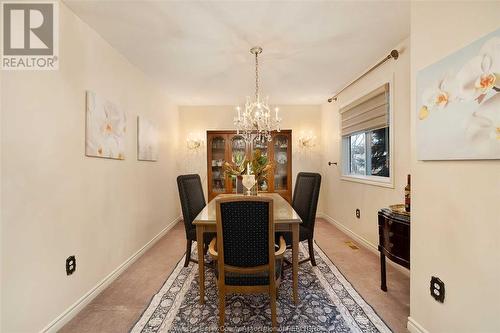 2820 Robillard, Windsor, ON - Indoor Photo Showing Dining Room