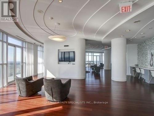 701 - 60 Absolute Avenue, Mississauga, ON - Indoor Photo Showing Living Room