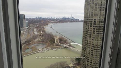 3305-2045 Lakeshore Blvd W, Toronto, ON - Outdoor With Body Of Water With View