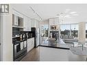 305 689 Abbott Street, Vancouver, BC  - Indoor Photo Showing Kitchen With Upgraded Kitchen 