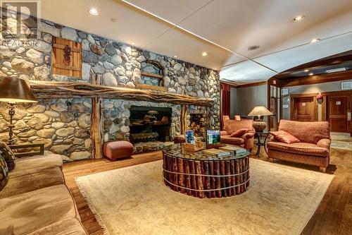 224C 2036 London Lane, Whistler, BC - Indoor Photo Showing Living Room With Fireplace