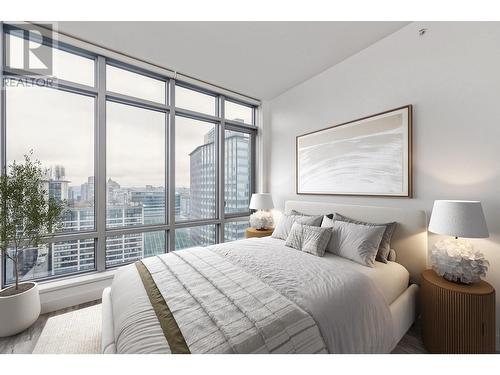 2108 1028 Barclay Street, Vancouver, BC - Indoor Photo Showing Bedroom