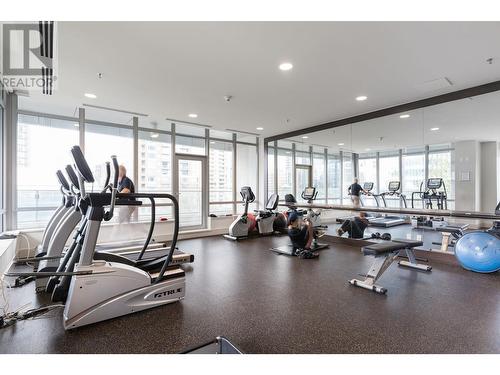 2108 1028 Barclay Street, Vancouver, BC - Indoor Photo Showing Gym Room