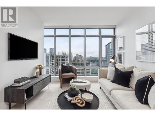 2108 1028 Barclay Street, Vancouver, BC - Indoor Photo Showing Living Room