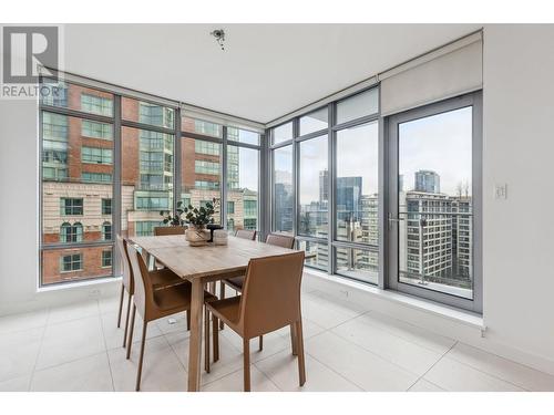 2108 1028 Barclay Street, Vancouver, BC - Indoor Photo Showing Dining Room