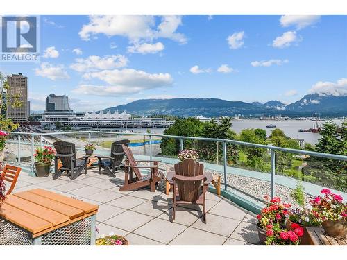 604 55 Alexander Street, Vancouver, BC - Outdoor With View