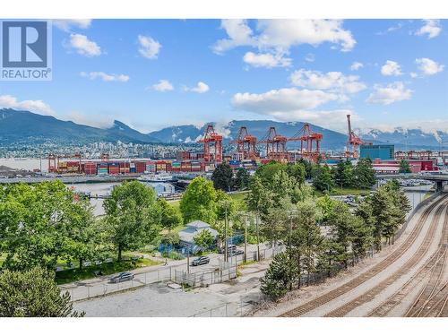 604 55 Alexander Street, Vancouver, BC - Outdoor With View