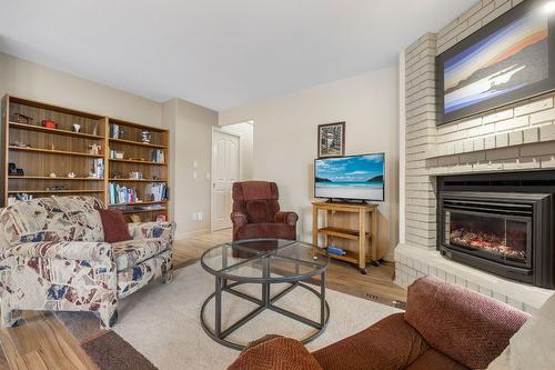 168-2330 Butt Road, Westbank, BC - Indoor Photo Showing Living Room With Fireplace