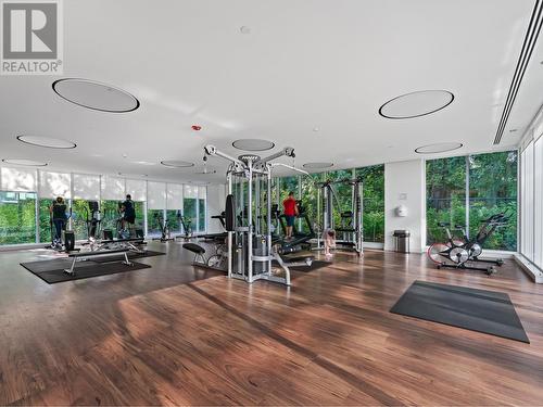 1401 595 Austin Avenue, Coquitlam, BC - Indoor Photo Showing Gym Room