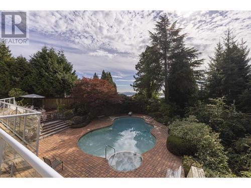 860 Fairmile Road, West Vancouver, BC - Outdoor With In Ground Pool